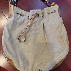 Gucci, tan color, shoulder bag, vintage